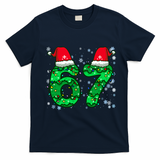 67 Christmas  T-Shirt - Navy Blue
