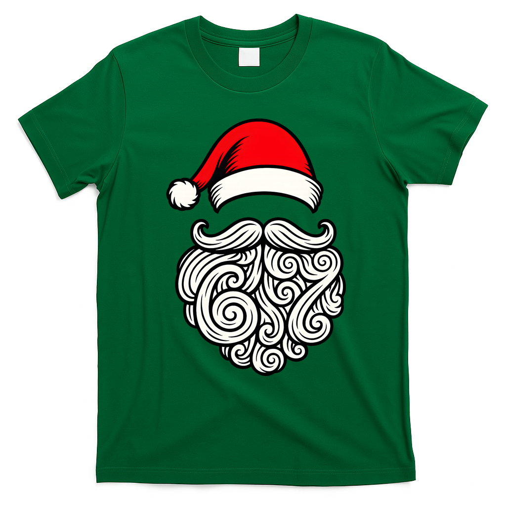 6-7 Christmas 67 Santa Six Seven Christmas T-Shirt - Irish Green