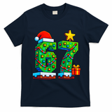 67 Christmas 6-7 Gaming School Meme Six Seven Gamer T-Shirt - Navy Blue
