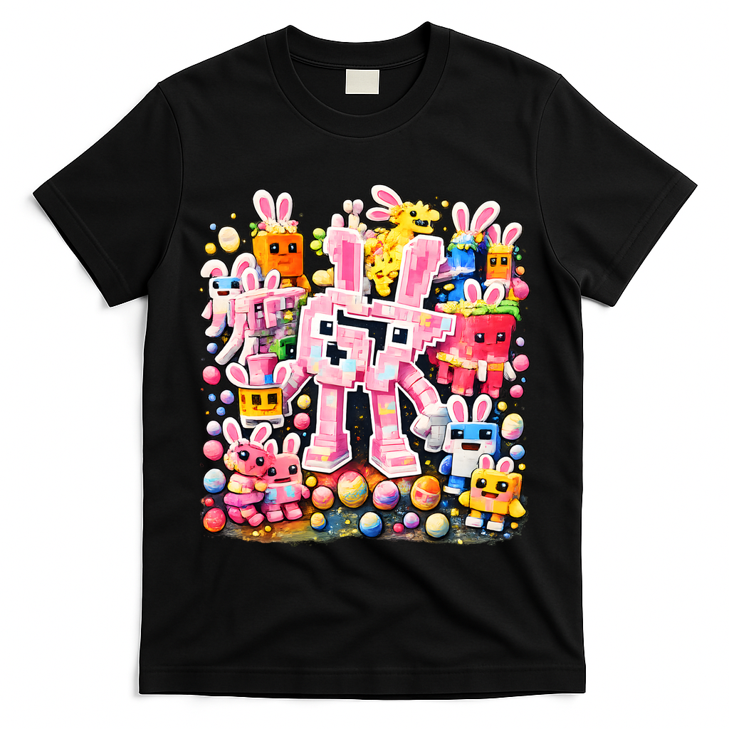 6-7 Easter Bunny Brainrot Funny 67 Meme T-Shirt