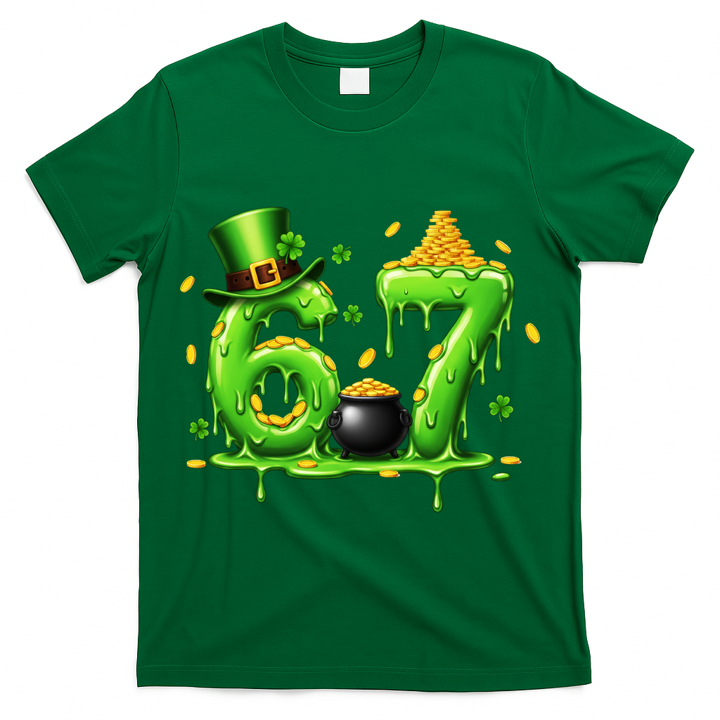 6-7 Meme St Patrick's Day 67 T-Shirt