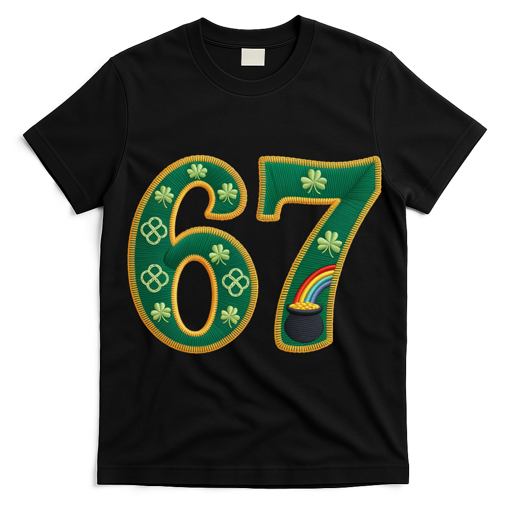 6-7 Meme St Patrick's Celtic 67 T-Shirt