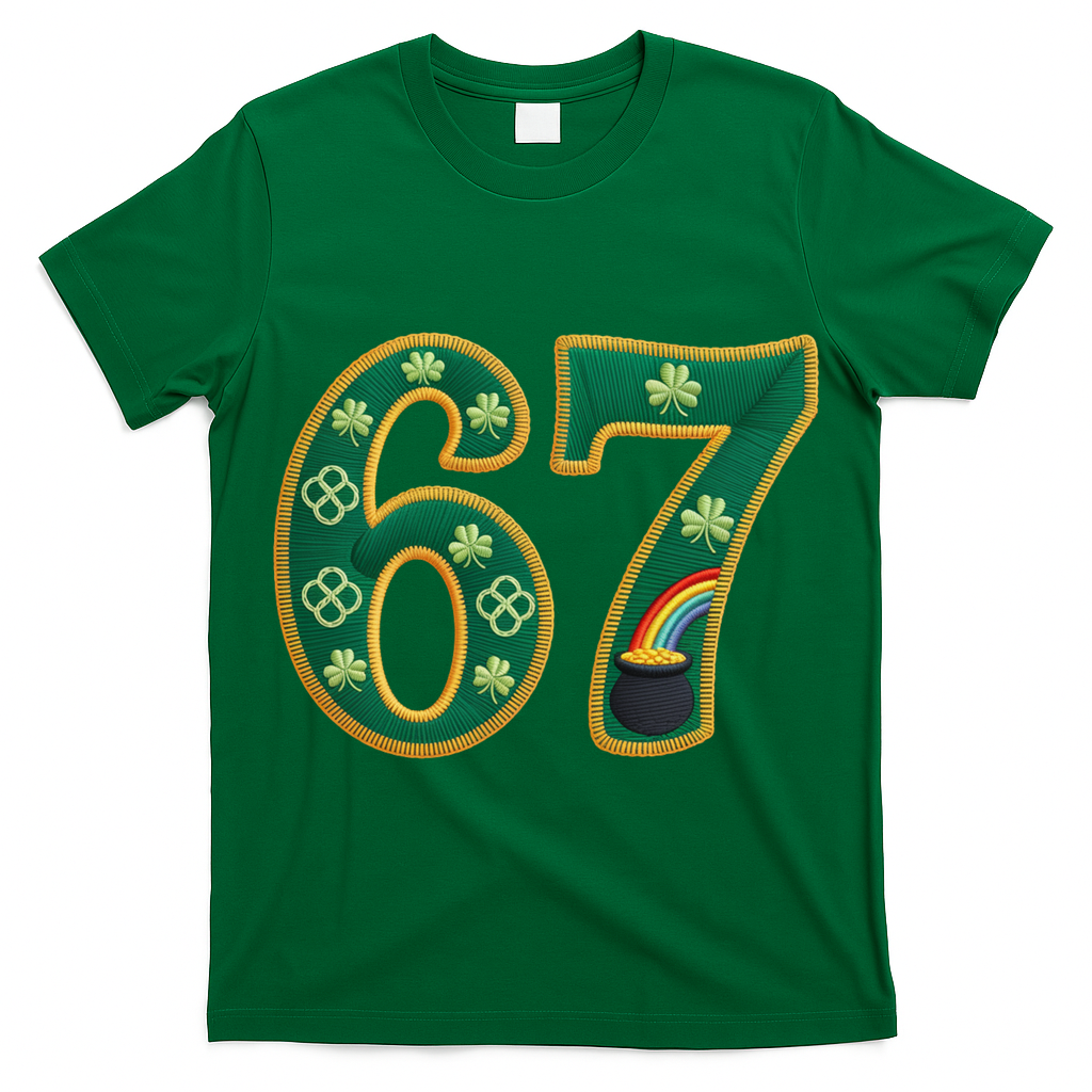 6-7 Meme St Patrick's Celtic 67 T-Shirt