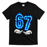 6-7 Meme Six Seven 67 Hands Meme Funny T-Shirt
