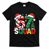 67 Squad Christmas Candy Cane Funny Meme T-Shirt - Black