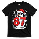 67 Snowman Christmas 6-7 T-Shirt - Black