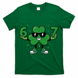 67 St Patricks Day Shamrock 6-7 Meme T-Shirt