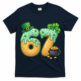 67 St Patricks Day 6-7 Meme Donut Ice Cream Drip T-Shirt