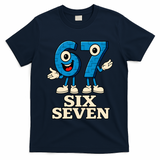 67 Six Seven 6-7 Meme Italian Brainrot Gaming T-Shirt