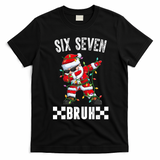 67 Six Seven Burh Funny Christmas 6-7 Meme T-Shirt - Black