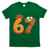 67 Thanksgiving Turkey T-Shirt - Green
