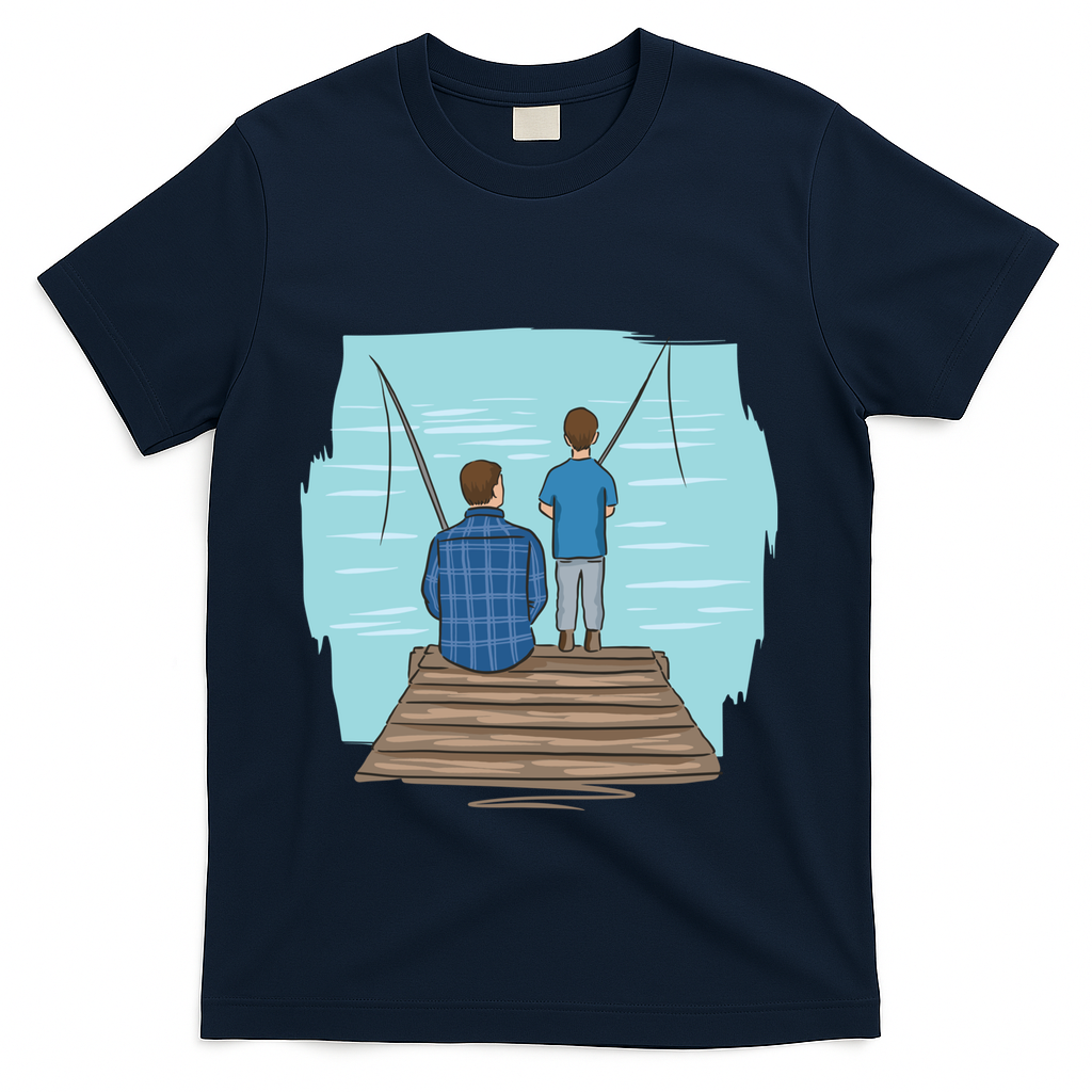 Father And Son Fishing Partners For Life Gift T-Shirt