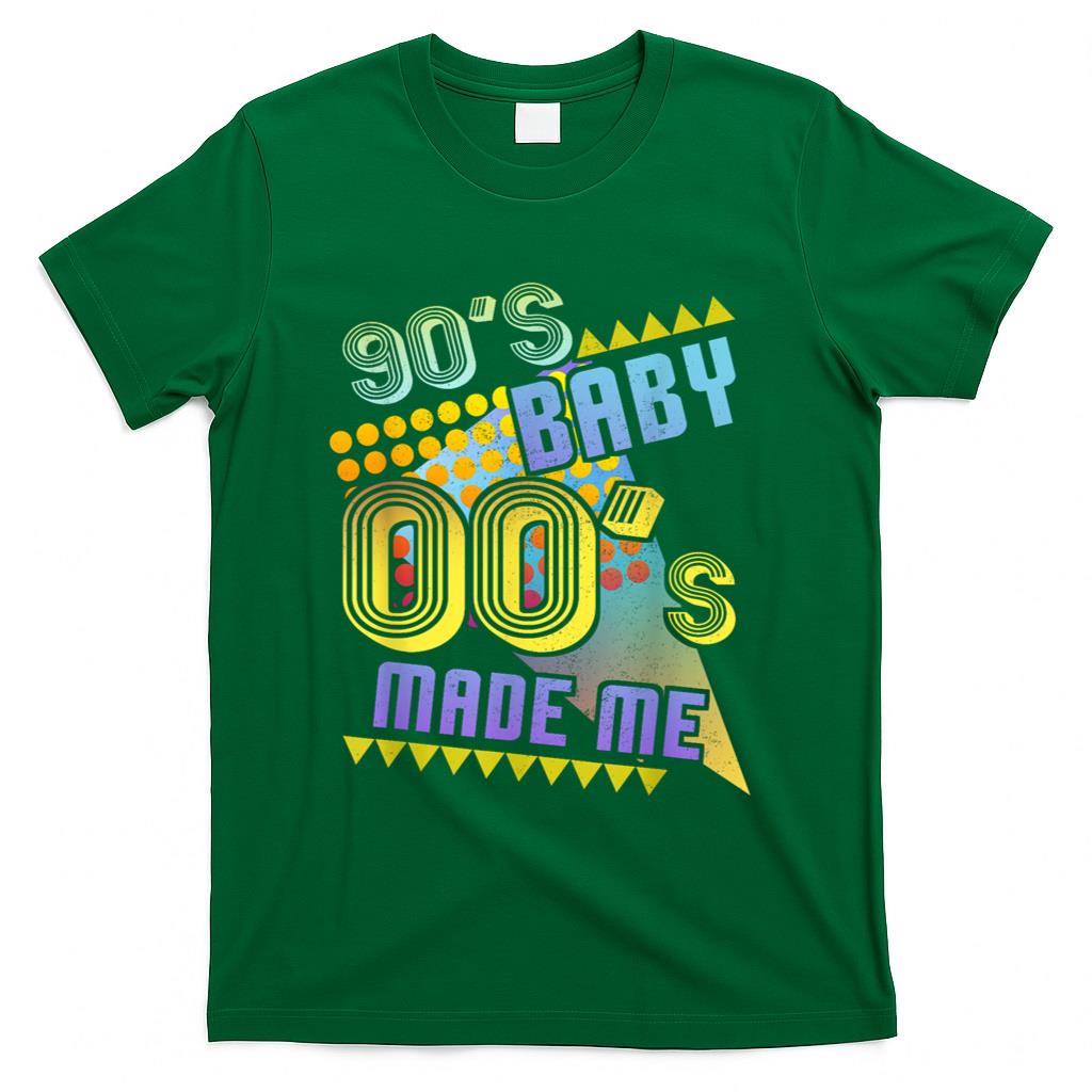 Retro Nostalgia - 90s Baby 00s Made Me Retro Vintage 90s Nostalgia 1990s Party T-Shirt