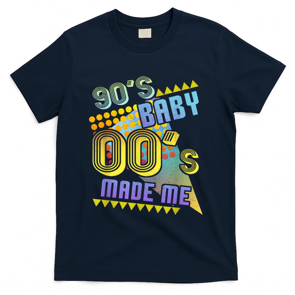 Retro Nostalgia - 90s Baby 00s Made Me Retro Vintage 90s Nostalgia 1990s Party T-Shirt