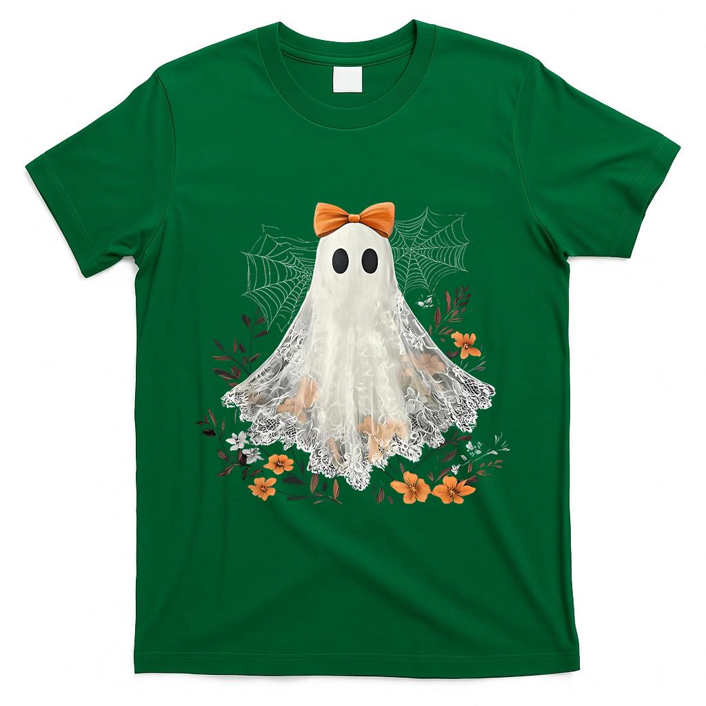 Funny Ghost Spooky Season Trick Or Treat Happy Halloween T-Shirt