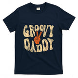 Retro Nostalgia - Groovy Daddy 70s Aesthetic Nostalgia 1970's Retro Dad T-Shirt