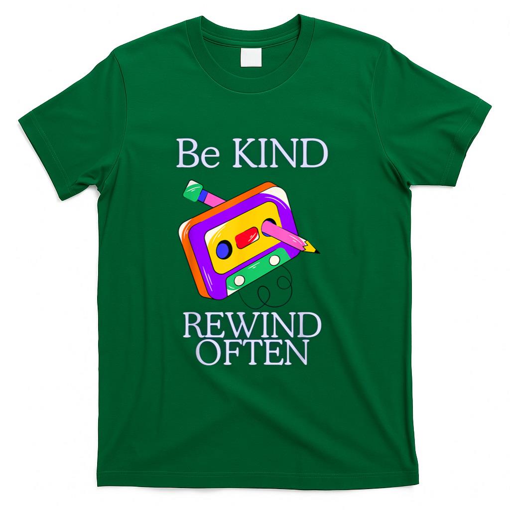 Retro Nostalgia - Be Kind Rewind Often Retro Cassette Tape 80s Nostalgia T-Shirt