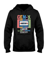 Retro Nostalgia - Gen-X Retro Cassette Tape Funny Rewind Music Nostalgia T-Shirt