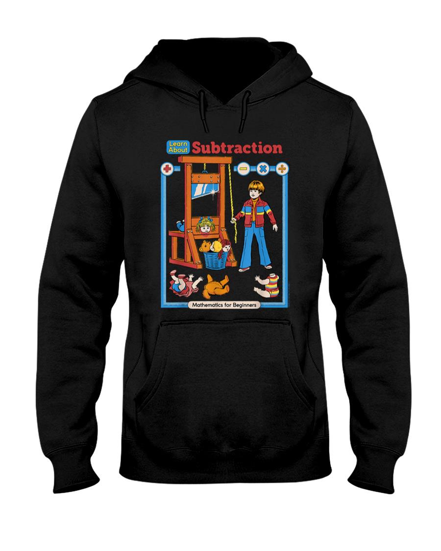 Retro Nostalgia - Learn About Subtraction Sarcastic Retro Funny Adult Humor T-Shirt