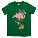 Flamingo Witch Lazy Halloween Costume Funny Trick Or Treat T-Shirt