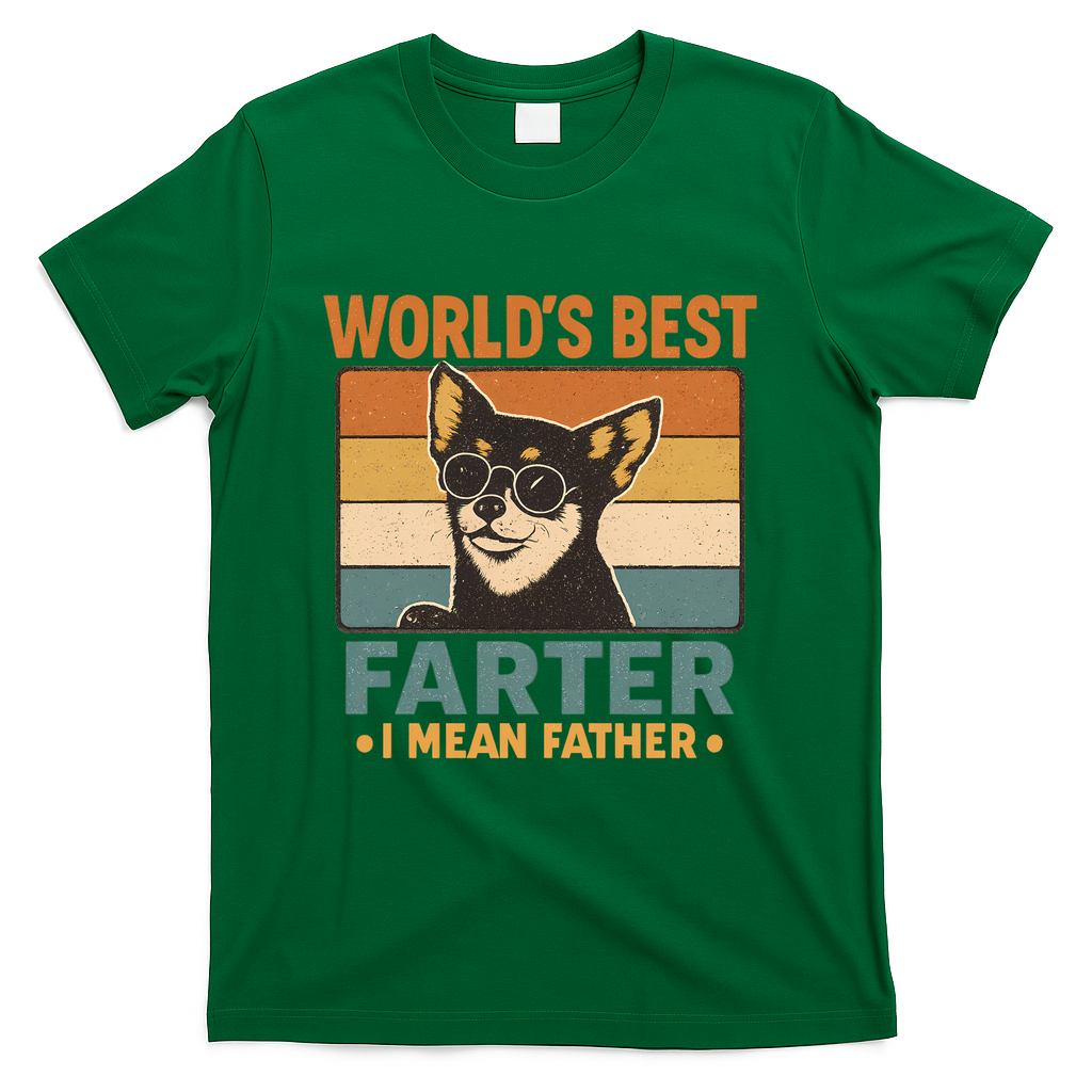 World's Best Farter I Mean Father T-Shirt