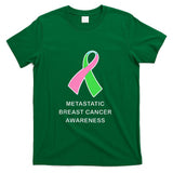 Metastatic Breast Cancer Shirt Cancer Awareness Ribbon Shirt T-Shirt
