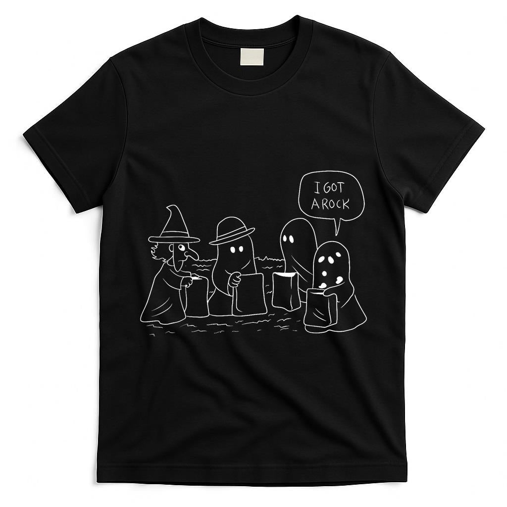 Funny Halloween Trick-or-Treating Classic Ghosts Got a Rock T-Shirt