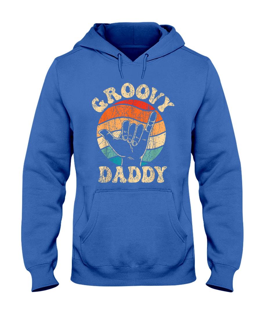 Retro Nostalgia - Groovy Daddy 70s Aesthetic Nostalgia 1970's Retro Groovy Dad T-Shirt