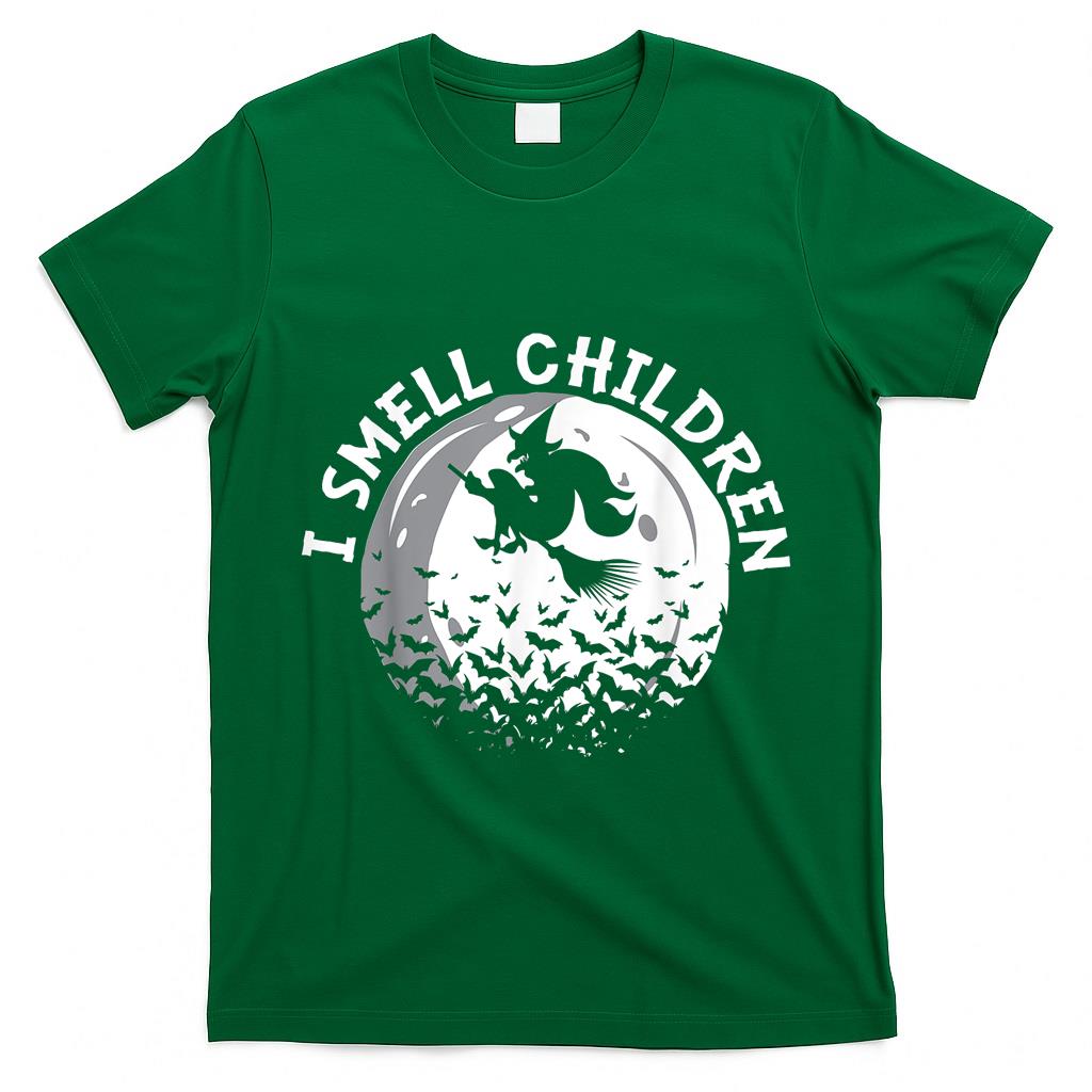 I Smell Children Halloween Witch Spooky Trick Or Treat T-Shirt