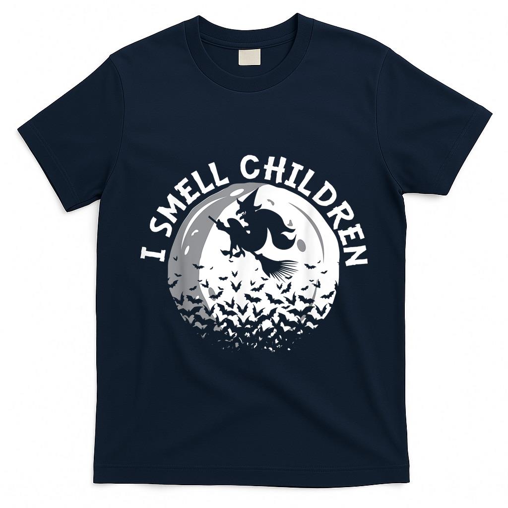 I Smell Children Halloween Witch Spooky Trick Or Treat T-Shirt