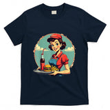 Retro Nostalgia - Retro Carhop Vintage 1950s 50s Rockabilly Nostalgia Graphic T-Shirt