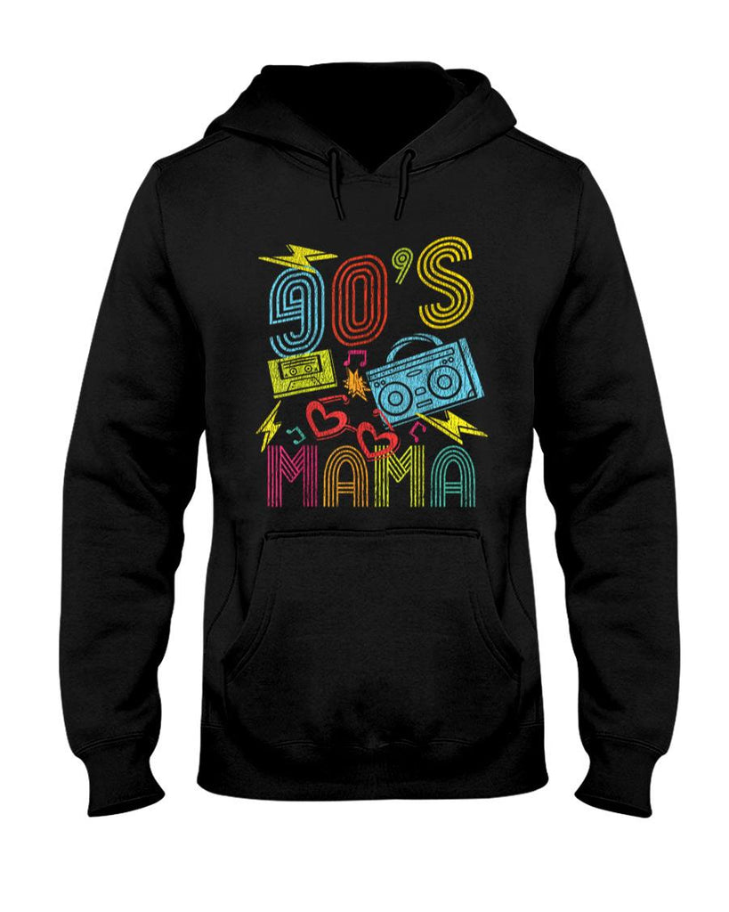Retro Nostalgia - 90s Mama 1990s 90's Retro Music Lover Nostalgia Mothers Day T-Shirt