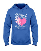 Blessed To Be Called Breast Cancer Survivor Pink Butterfly T-Shirt