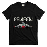 Retro Nostalgia - 1980s Nostalgia Funny Video Game Retro Arcade Ship Novelty T-Shirt