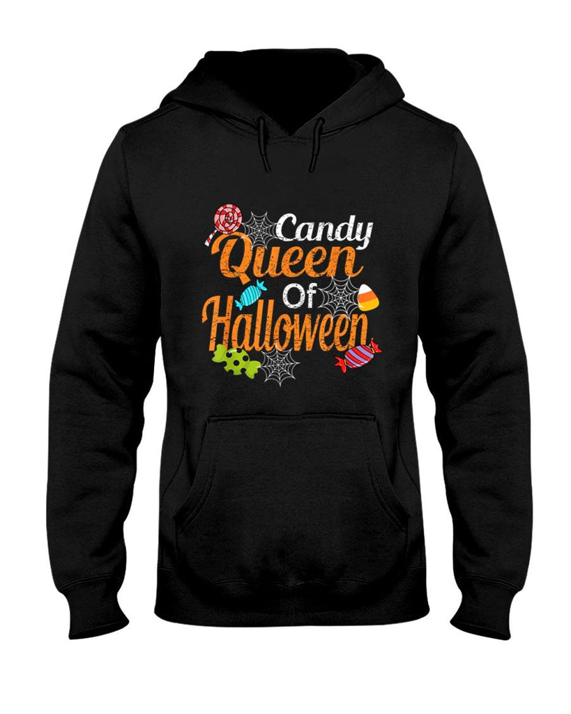 Funny Candy Queen of Halloween Womens Trick or Treat T-Shirt