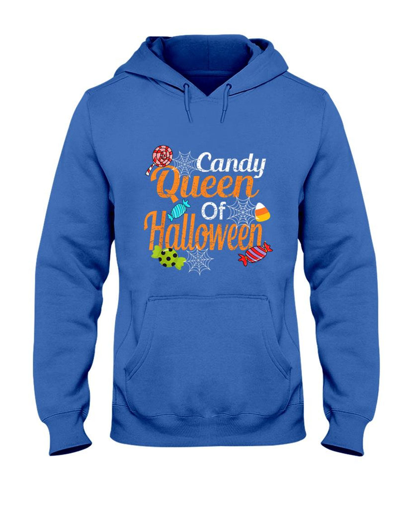 Funny Candy Queen of Halloween Womens Trick or Treat T-Shirt
