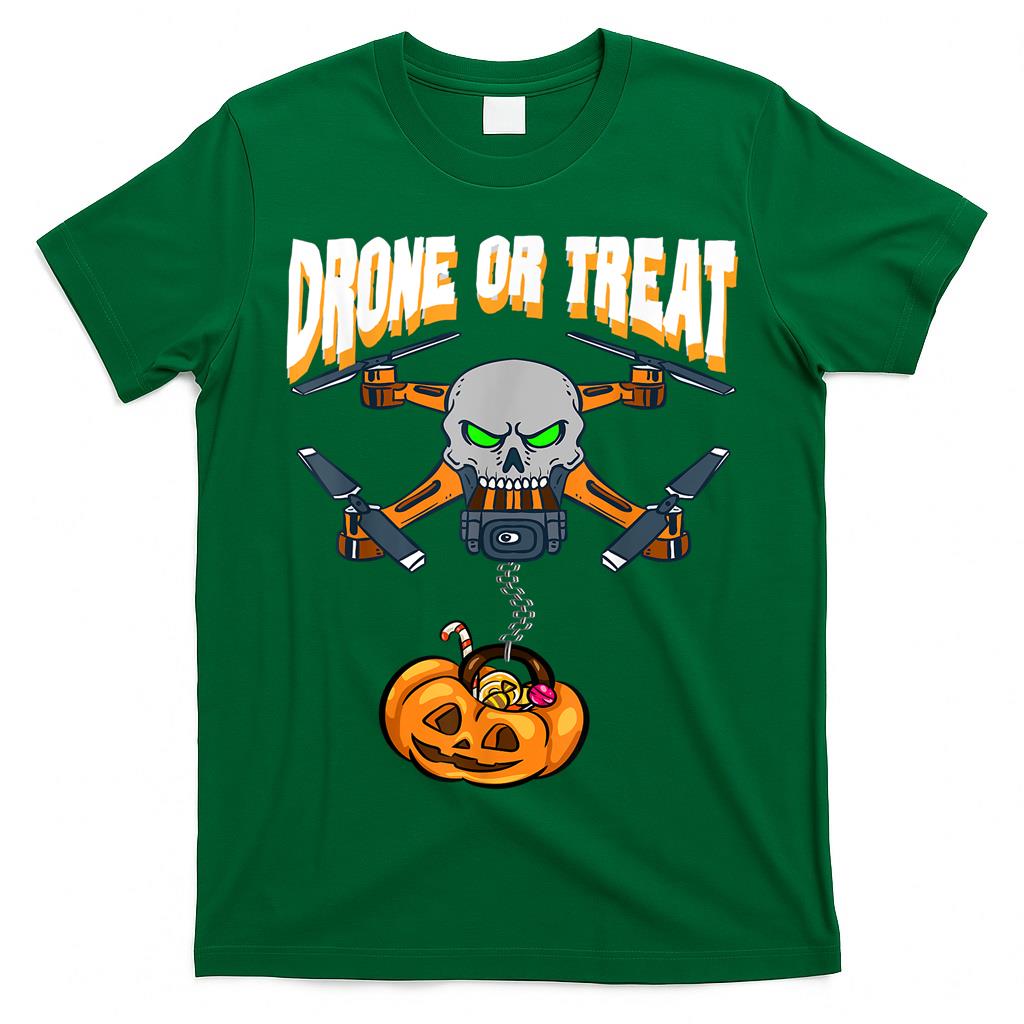 Funny Drone Trick Or Treat  Drones Halloween Costume T-Shirt