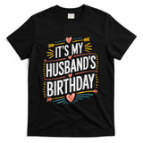 Retro Nostalgia - Boho Nostalgia Design It's My husband's Birthday Women Kids T-Shirt