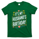 Retro Nostalgia - Boho Nostalgia Design It's My husband's Birthday Women Kids T-Shirt