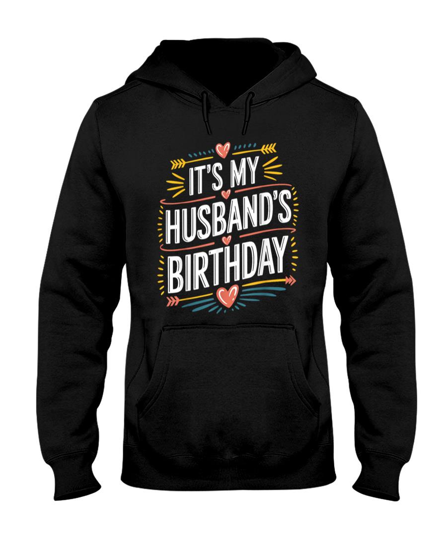 Retro Nostalgia - Boho Nostalgia Design It's My husband's Birthday Women Kids T-Shirt
