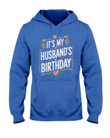 Retro Nostalgia - Boho Nostalgia Design It's My husband's Birthday Women Kids T-Shirt