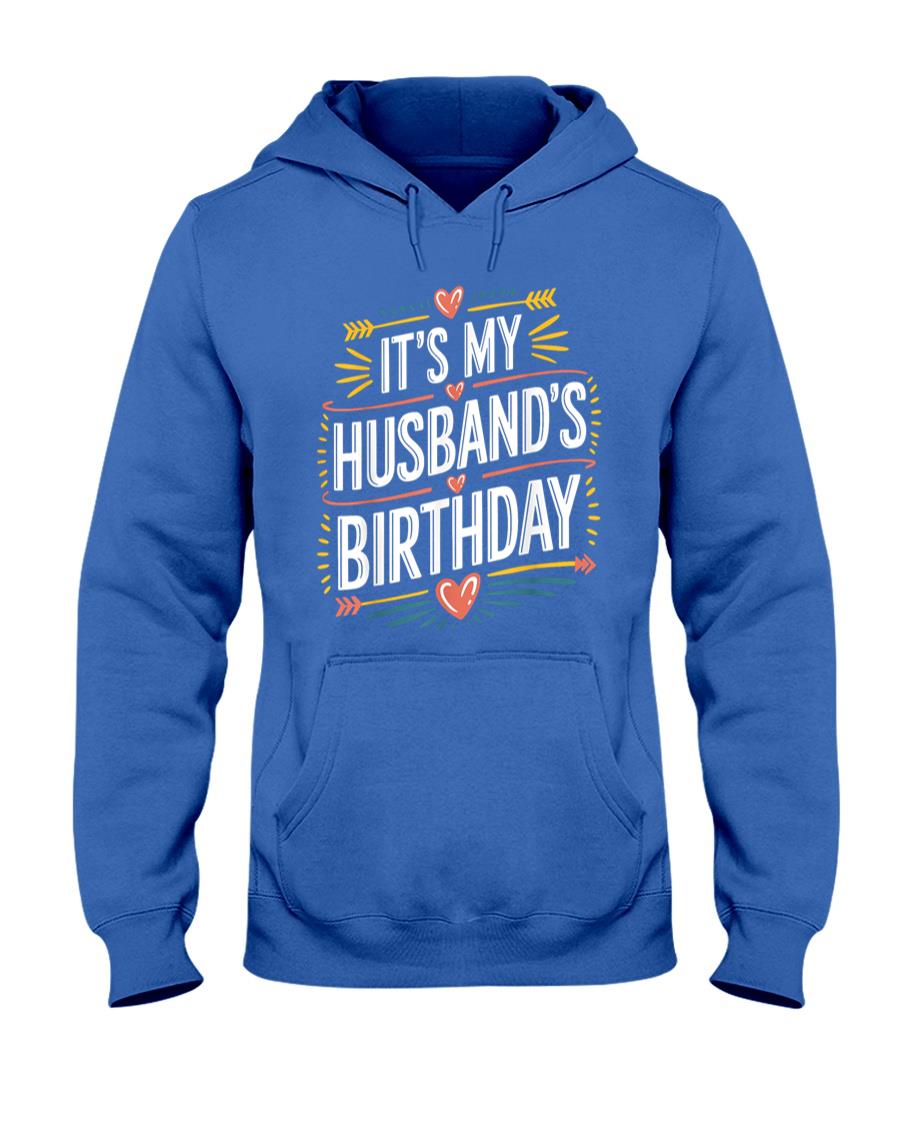 Retro Nostalgia - Boho Nostalgia Design It's My husband's Birthday Women Kids T-Shirt