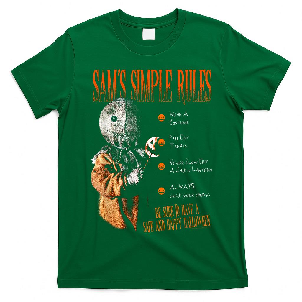 Trick r Treat Sams Simple Rules T-Shirt