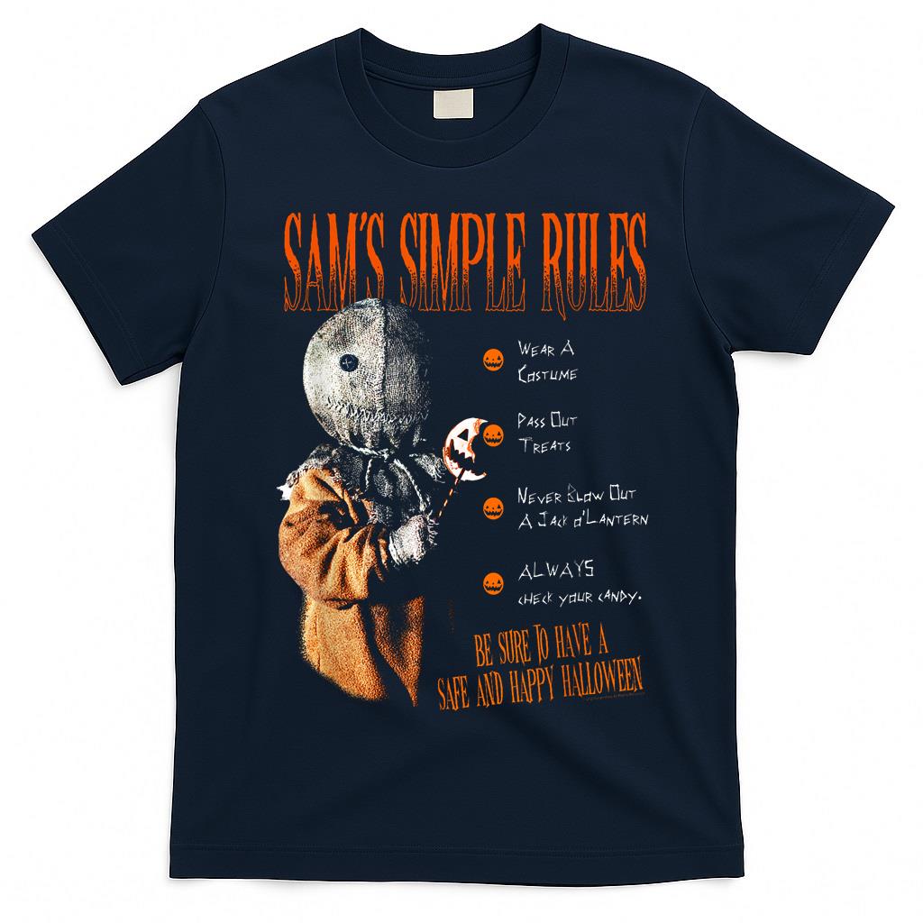 Trick r Treat Sams Simple Rules T-Shirt