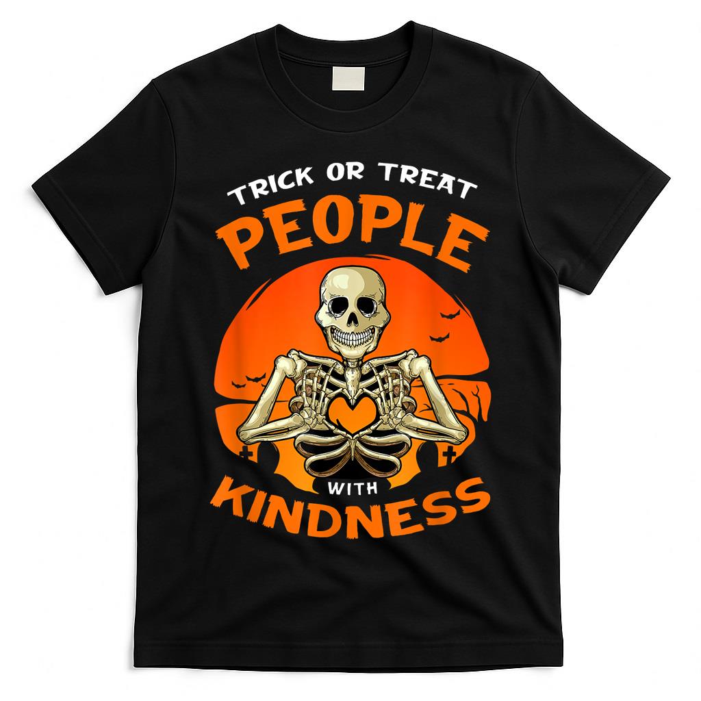 Trick or Treat People With Kindness - Halloween 2021 T-Shirt