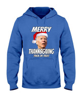 Funny Joe Biden Merry Thanksgiving Trick Or Treat T-Shirt