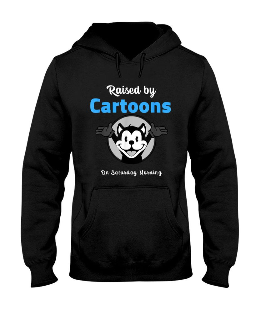 Retro Nostalgia - Retro Raised By Cartoons On Saturday Morning Nostalgia T-Shirt