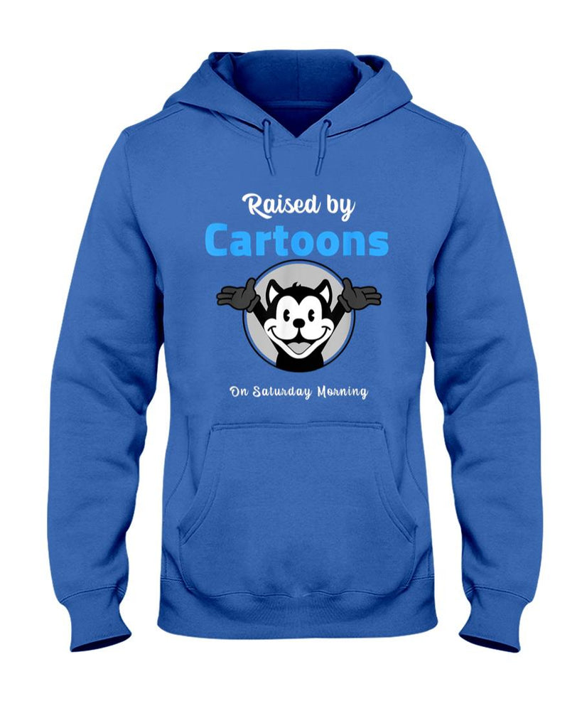 Retro Nostalgia - Retro Raised By Cartoons On Saturday Morning Nostalgia T-Shirt