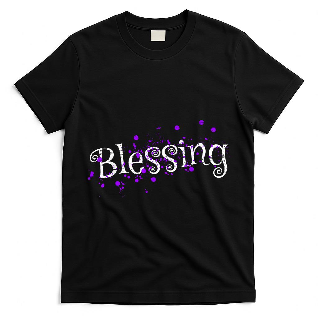 Blessing Violet Blood Halloween Day Spooky Trick Or Treat T-Shirt