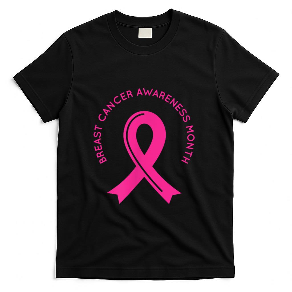 Breast Cancer Awareness Pink Ribbon Support Squad Cancer T-Shirt